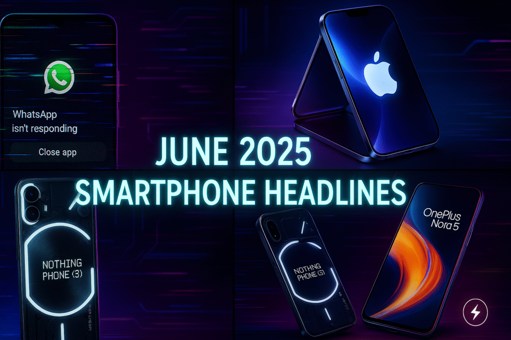 WhatsApp Crash Issue, Foldable iPhone Buzz, Phone (3) First Look & OnePlus Nord 5 India Launch